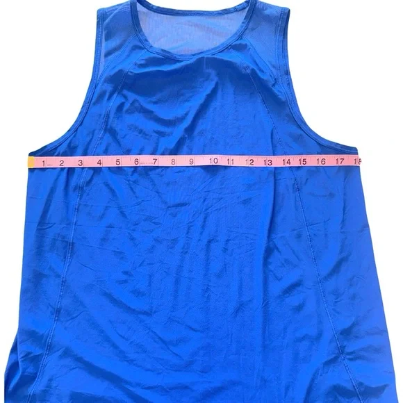 Lululemon Women’s Sculpt Tank Wild Bluebell No Sz Tag Fits Like 10 Original $58 - Picture 3 of 6